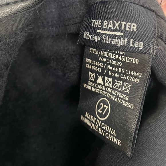 [BlankNYC] The Baxter‎ Ribcage straight Leg Faux Leather Size 27 - Picture 10 of 12
